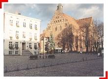 Marktplatz im Kirchenumfeld in Bad Wilsnack